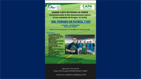 Organizan torneo de fútbol para trabajadores de hospitales públicos