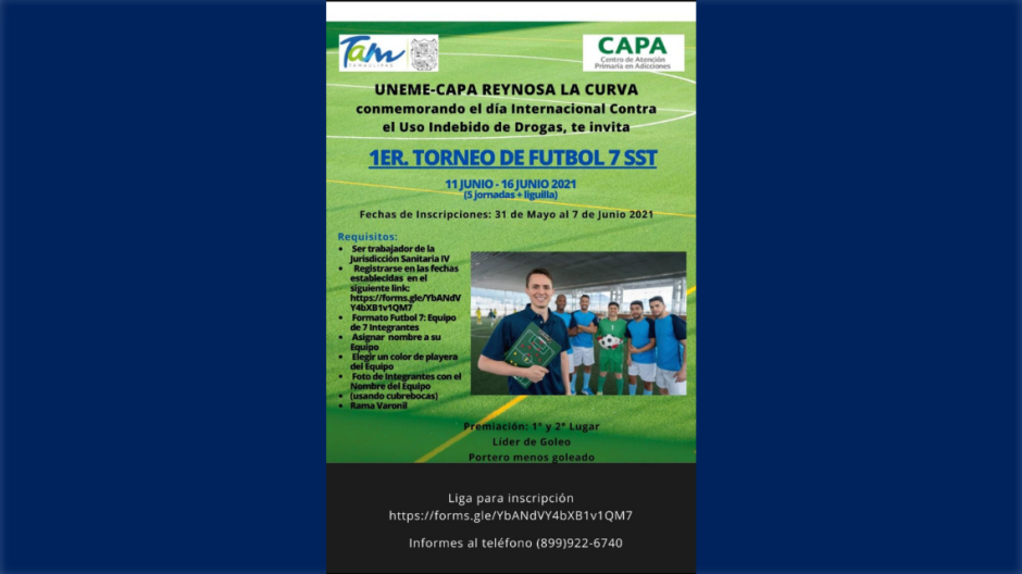 Organizan torneo de fútbol para trabajadores de hospitales públicos