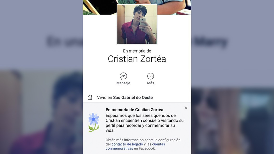 La triste historia de amor que está estremeciendo a Facebook