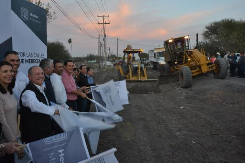 Da inicio la modernización del Sendero Nacional en Matamoros