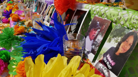 Inauguran Altar Monumental Colectivo en Matamoros