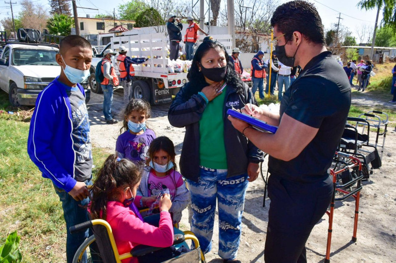 "DIF Reynosa en Tu Casa" llevó programas y servicios a la Colonia Lázaro Cárdenas 