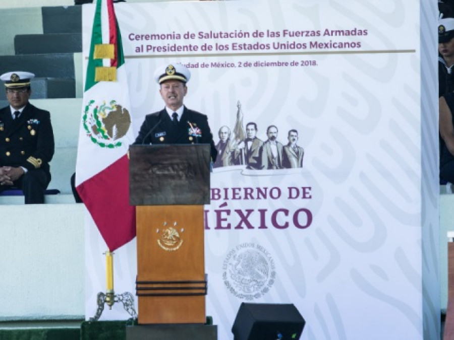 Secretario de Marina desea año nuevo al pueblo mexicano