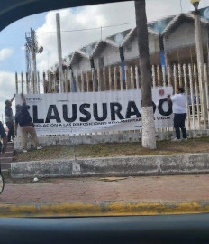 Clausuran por seguridad parque López Mateos 