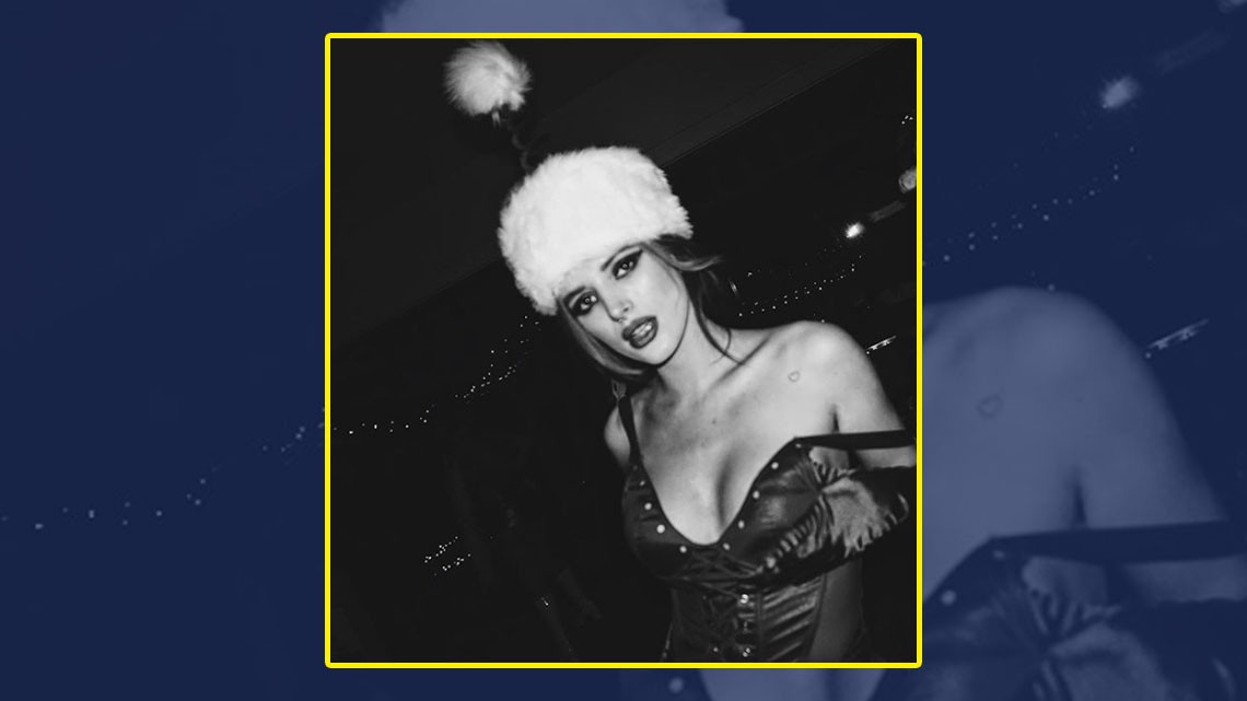 Así recibe Bella Thorne la Navidad