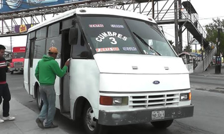 Preocupa COVID dentro de transporte público en Reynosa 