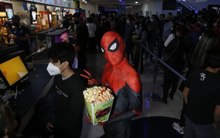 Recauda "Spider-Man: No Way Home" 187 millones de pesos en su estreno