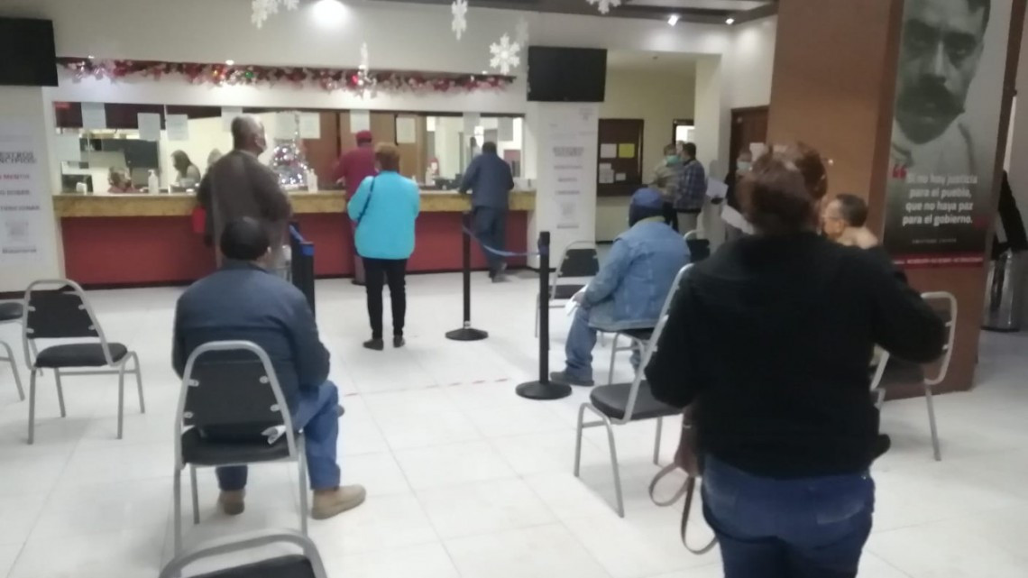 En primer día hábil del 2022 matamorenses acuden a pagar su impuesto predial