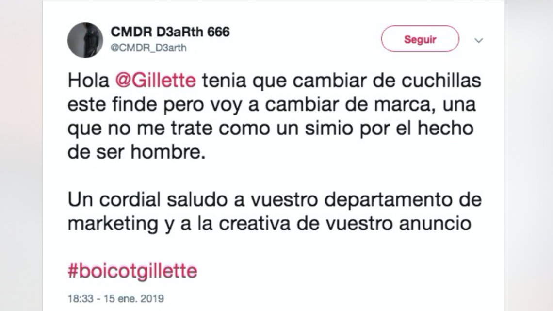 Gillette enciende polémica con nuevo comercial