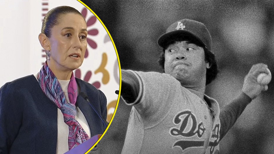 Sheinbaum lamenta la muerte de Fernando Valenzuela