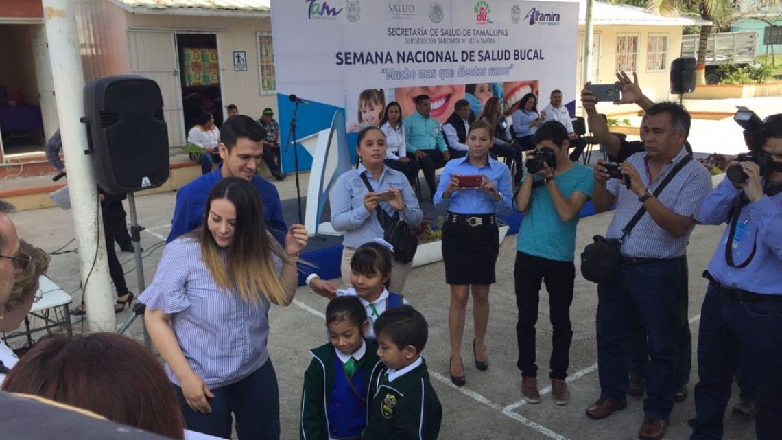 Inicia primera semana Nacional de salud bucal en Altamira