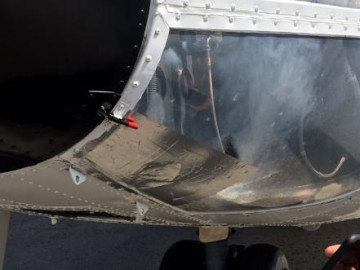 Condena EPN daño causado al helicóptero presidencial