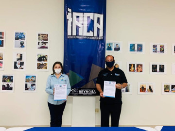 Firma DIF convenio con IRCA