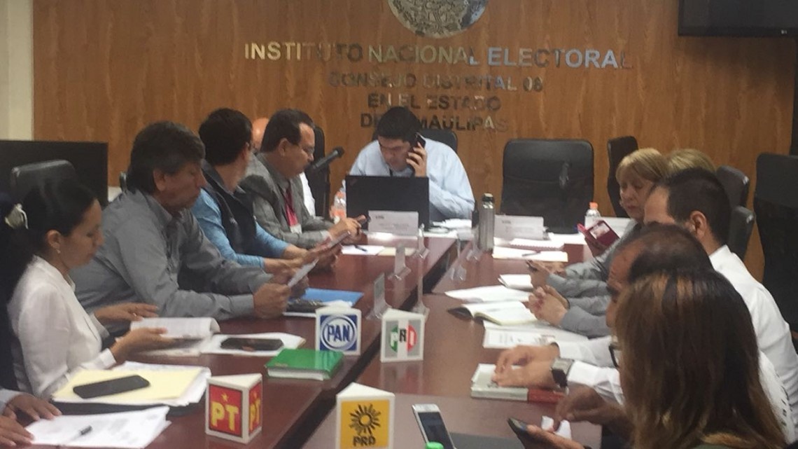 Instala INE Tampico sesión permanente