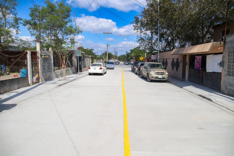 Entregó Alcalde Carlos Peña Ortiz pavimentación que beneficia a más de 6 mil personas
