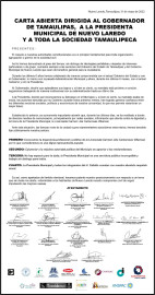 Respalda iniciativa privada y sociedad civil a Carmen Lilia Canturosas ante campaña de difamación en el Estado