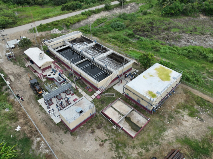 Concluye Secretaría de Obras Públicas rehabilitación de Planta de Aguas Residuales en Altamira