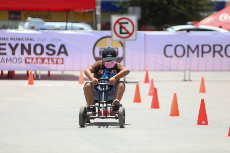 Conmemoró Gobierno de Reynosa el Día Nacional de la Educación Vial 