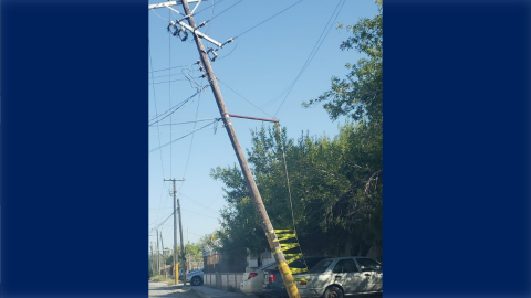 Suspende COMAPA suministro de agua por poste y red eléctrica dañados