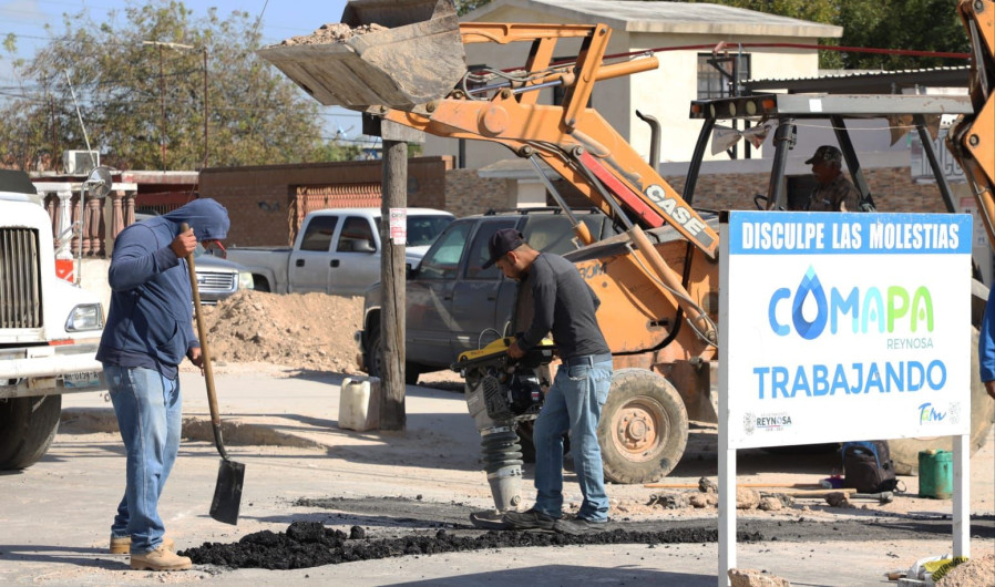 Realiza Presidente Municipal Carlos Peña Ortiz, supervisión de obra en la colonia Narciso Mendoza