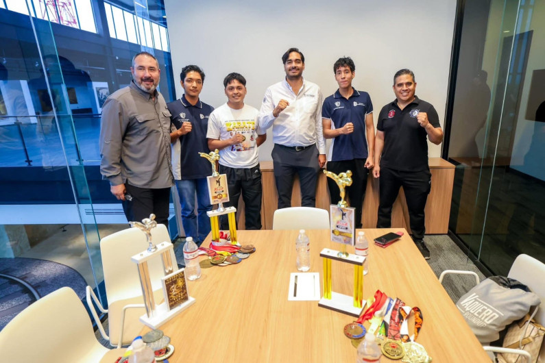 Apoya Gobierno de Carlos Peña Ortiz a reynosenses hacia el Mundial de Karate 2025