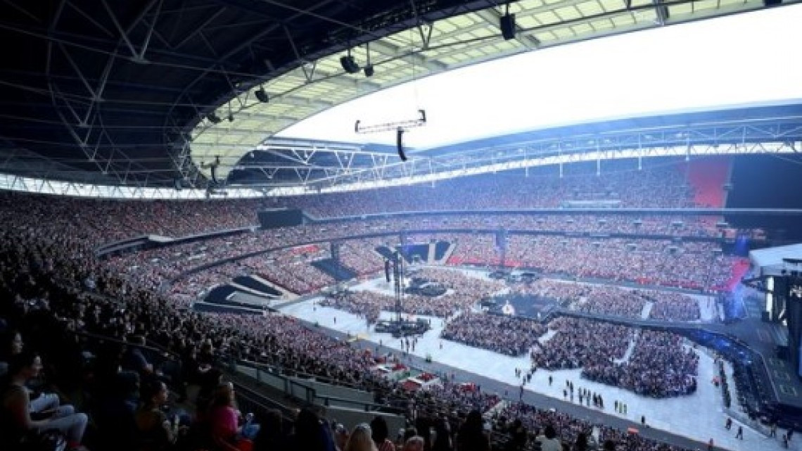 BTS brilla en su primera presentación en Wembley