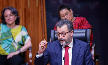 Gilberto Bátiz asume la Presidencia del TEPJF; presenta los cinco ejes de su gestión