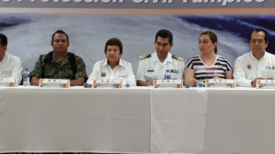 Ponen en funciones el Consejo Municipal de PC en Tampico