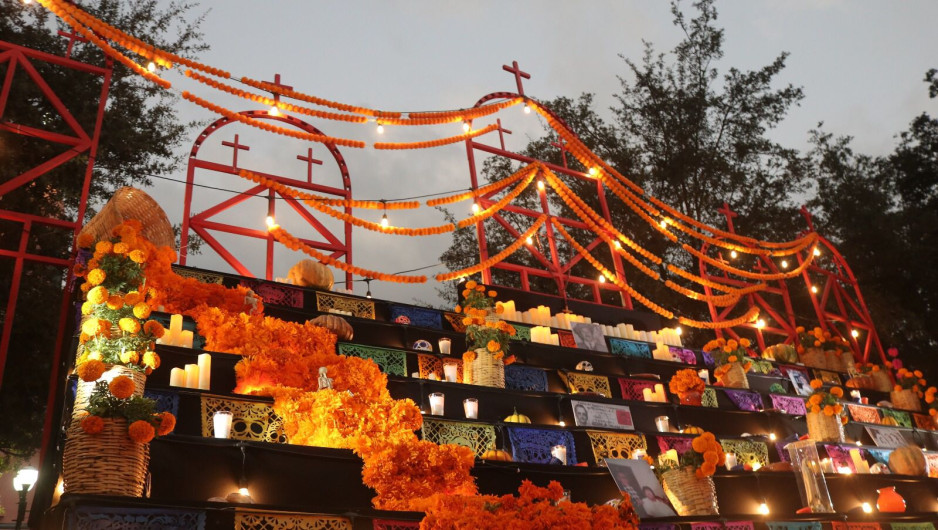 Tradiciones tamaulipecas representadas en Festival “Cempasúchil” en celebración del Día de Muertos en N.L.