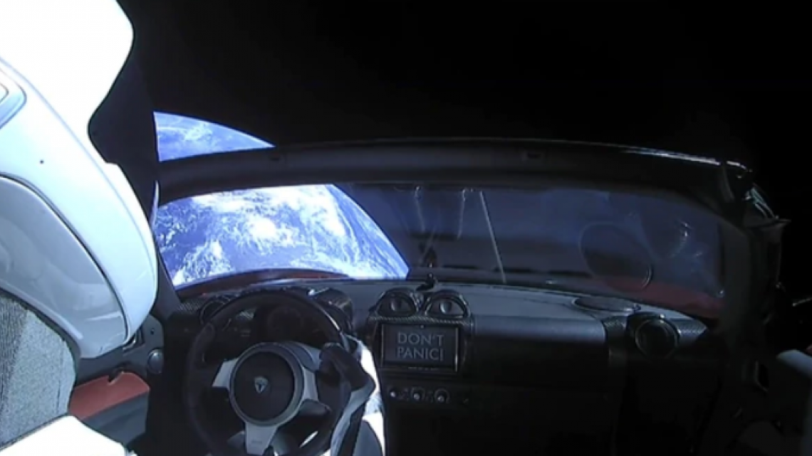 El primer vehículo astronauta que acelera en el espacio