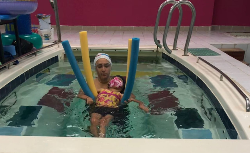 Ofrece DIF Reynosa hidroterapia a pacientes 