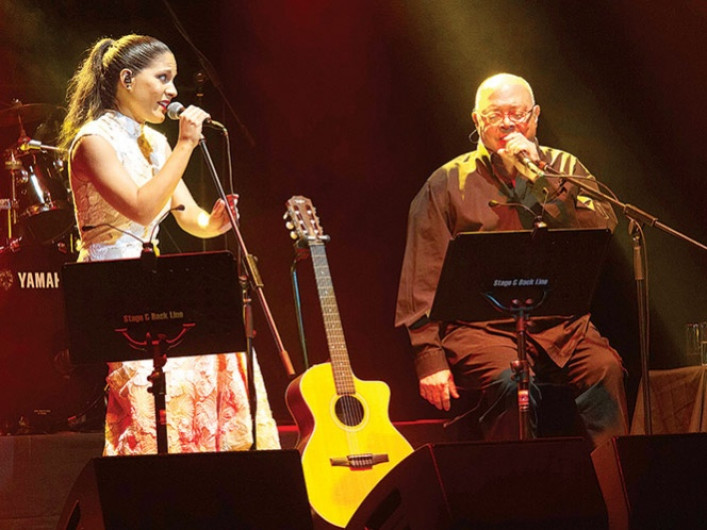 Pablo Milanés y su hija se presentaron en la CDMX