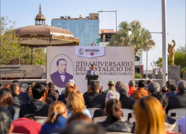 Conmemoró Gobierno de Reynosa el Natalicio de Don Benito Juárez 