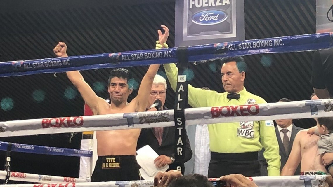 Ganigan López es campeón Latino mosca CMB 