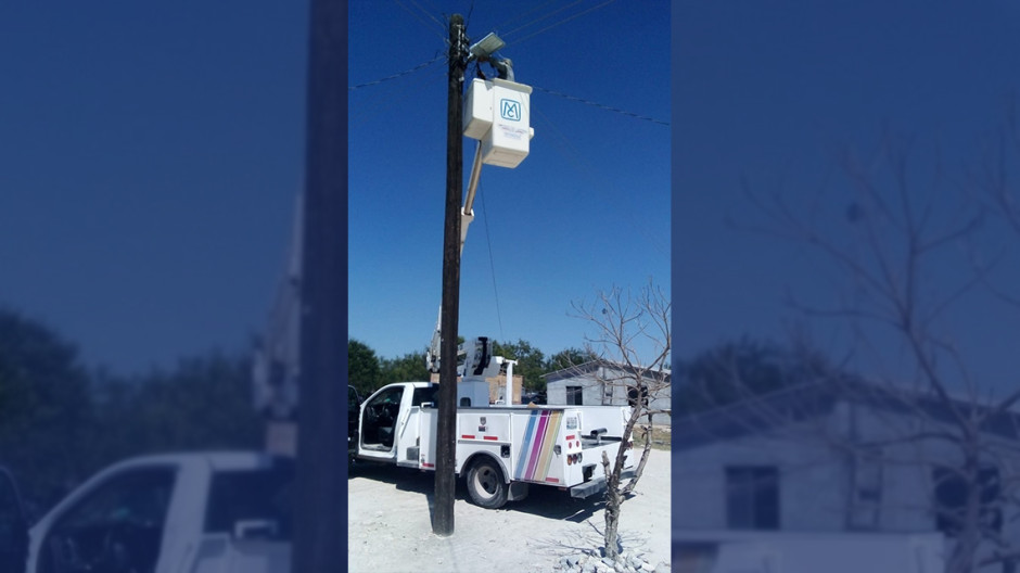 Ilumina Municipio el ejido 10 de Noviembre con 56 lámparas LED 