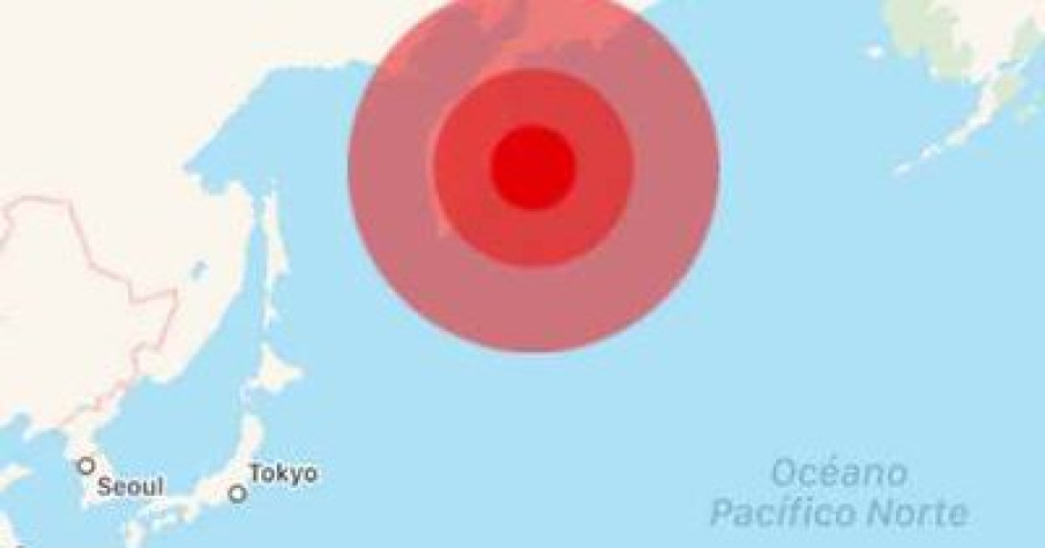 Emiten alerta de tsunami tras sismo de 7.5 en Rusia