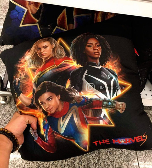 Llegan primeras imágenes de "The Marvels" mediante mercancía