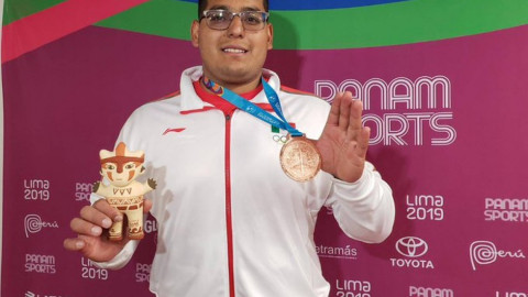 Bronce histórico para México en el lanzamiento de bala