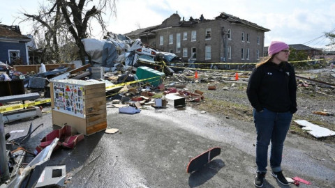 25 muertos e incontables daños tras tornados en Tennessee