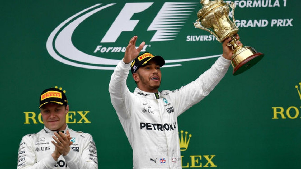 Lewis Hamilton ganador del GP de Gran Bretaña