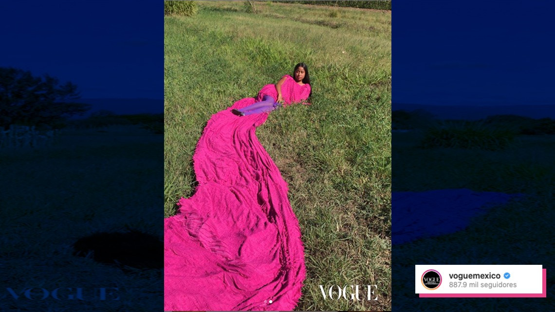 Karen Vega, la primera modelo oaxaqueña en Vogue