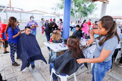 Invita DIF Reynosa a familias de la colonia, Carlos Cantú a conocer programas y servicios 