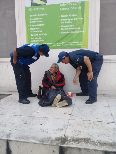 Resguarda Gobierno Municipal a personas sin hogar