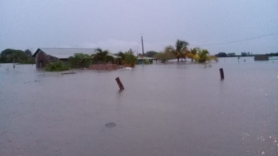 Aplican Plan DN-III-E en Aldama tras desbordamiento de río