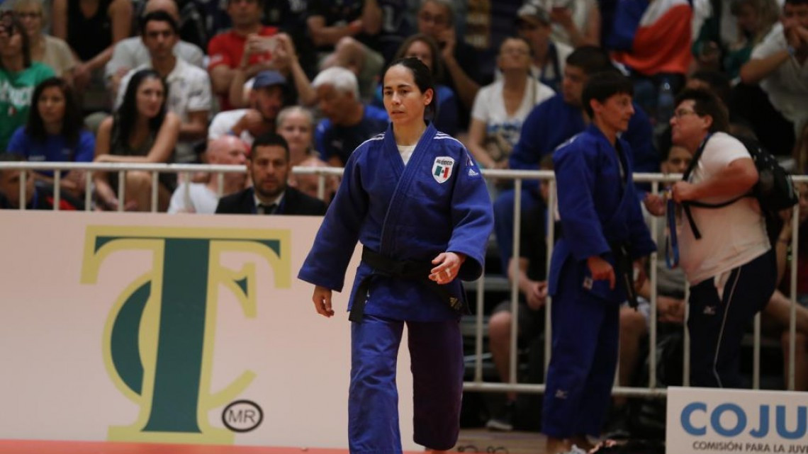 Entrenadora tamaulipeca de judo, medalla de plata en Mundial de Veteranos 2018