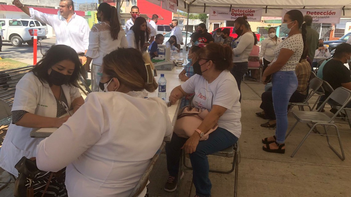Realizan Brigada Médico Asistencial en la colonia Infonavit de Nuevo Laredo 