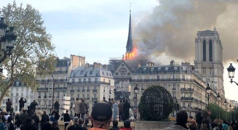 Tras incendio, Notre Dame es un 'riesgo para la salud' por plomo