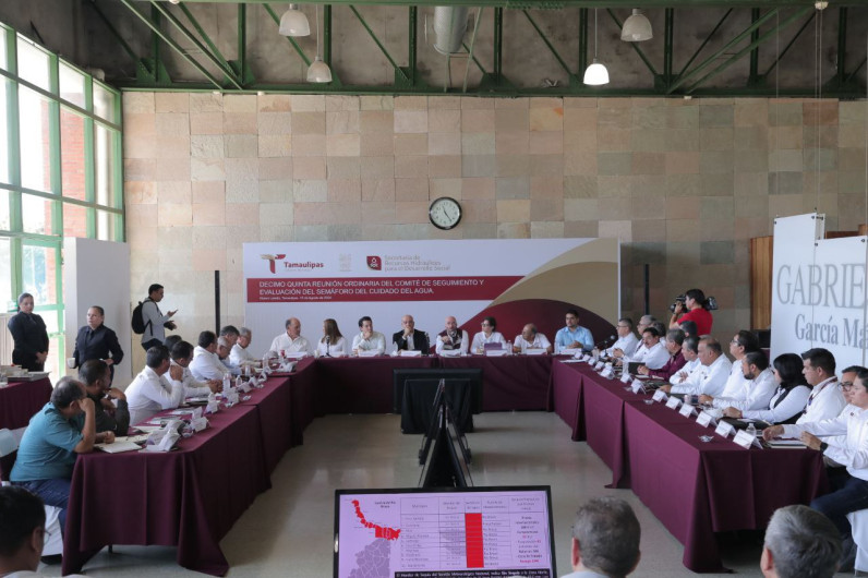 Es Nuevo Laredo sede del Comité de Seguimiento y Evaluación del Semáforo del cuidado del agua 