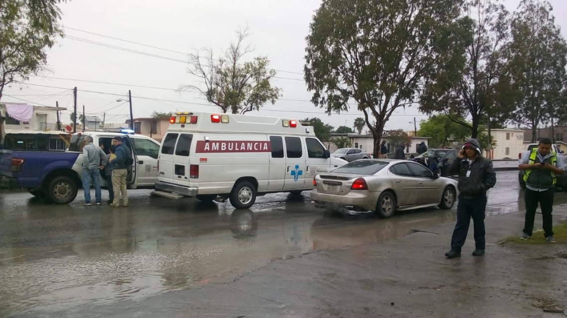 Fuerte choque en Matamoros provoca caos y miles de pesos en pérdidas