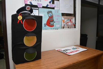 Realiza Tránsito y Vialidad concurso de dibujo alusivo al Día de la Educación Vial 